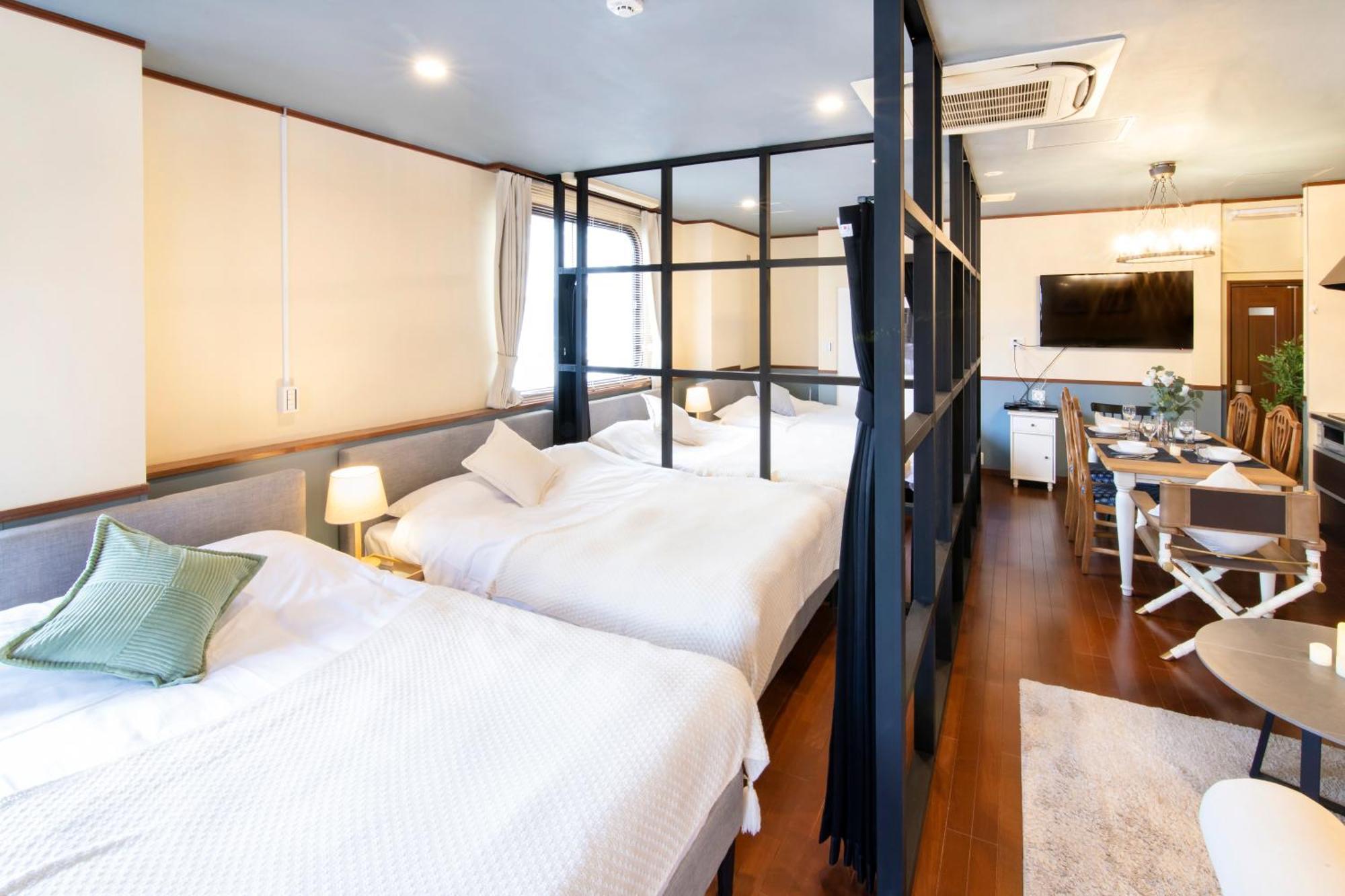 Апартаменты 【5/24New Open】浅草徒歩3分/Max9名/無料駐車場/渋谷直通 Токио Экстерьер фото